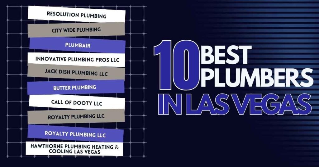 10 Best Plumbers in Las Vegas 