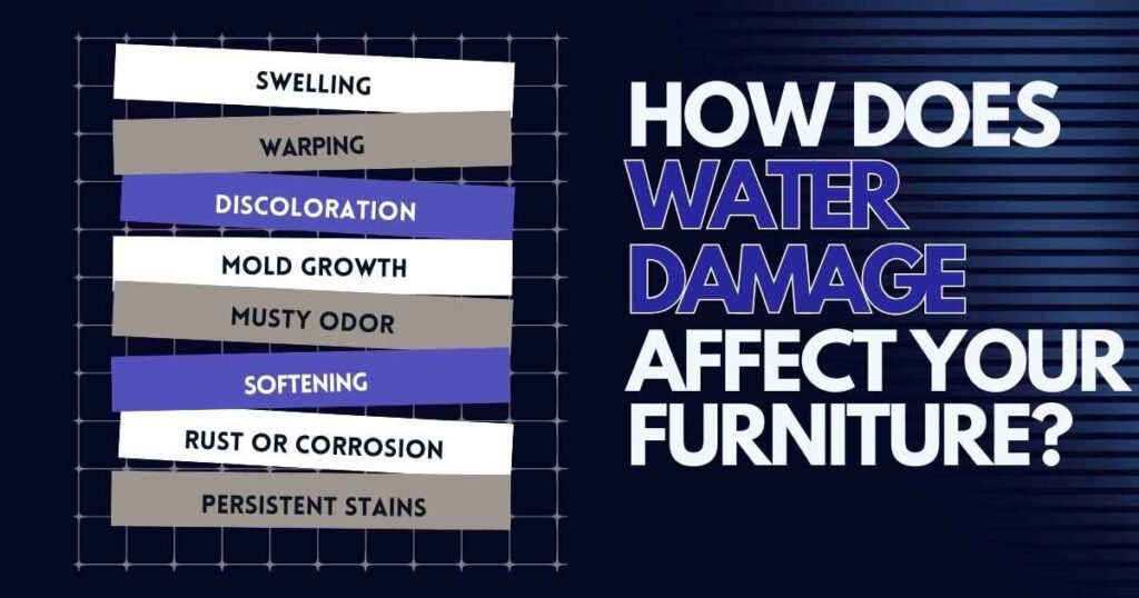 How Does Water Damage Affect Your Furniture?