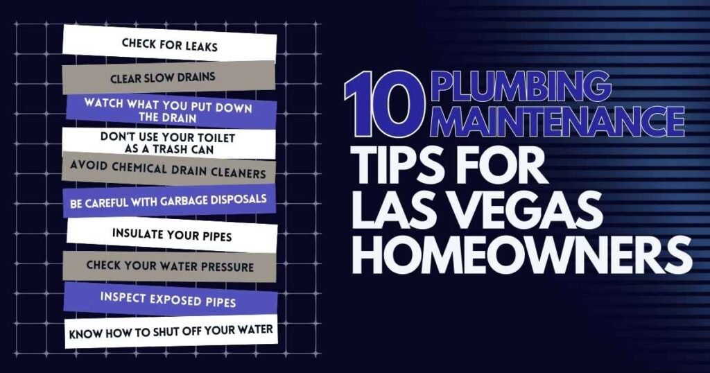 10 Plumbing Maintenance Tips for Las Vegas Homeowners 