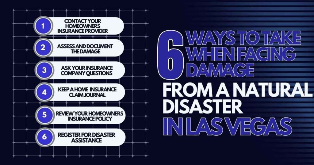 6 Ways to Take When Facing Damage From a Natural Disaster in Las Vegas