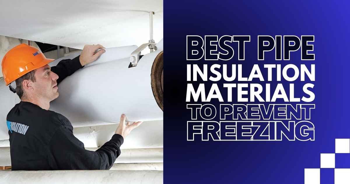 Best Pipe Insulation Materials to Prevent Freezing