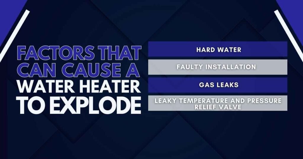 Factors That Can Cause a Water Heater to Explode