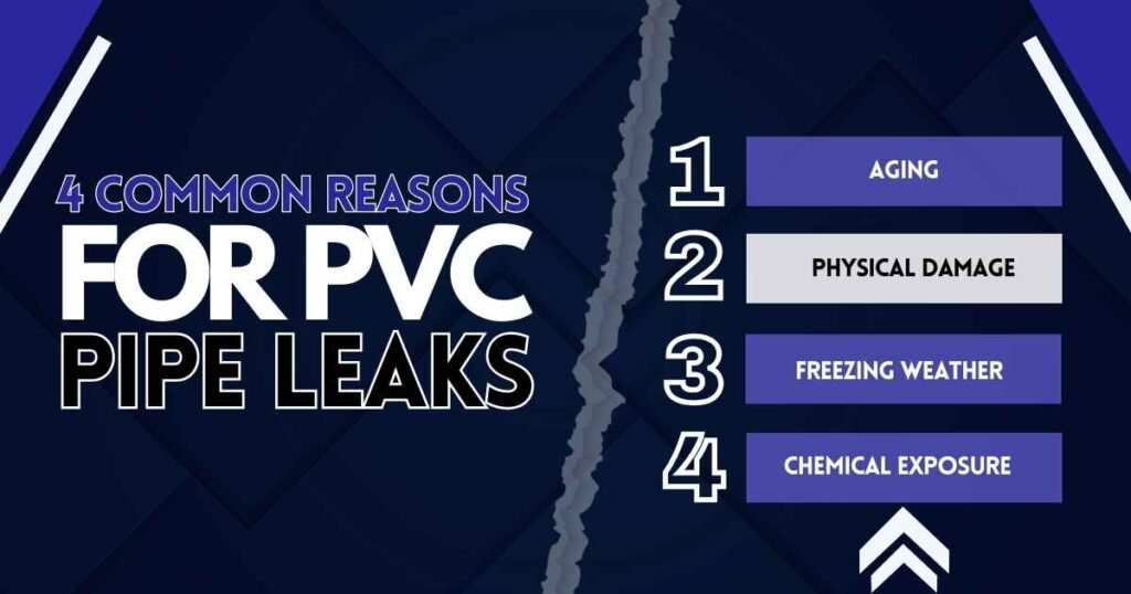 4 Common Reasons for PVC Pipe Leaks