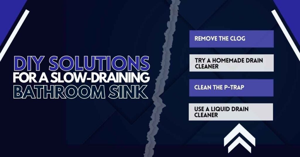 DIY Solutions for a Slow-Draining Bathroom Sink