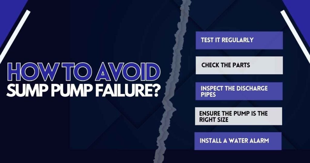 How to Avoid Sump Pump Failure