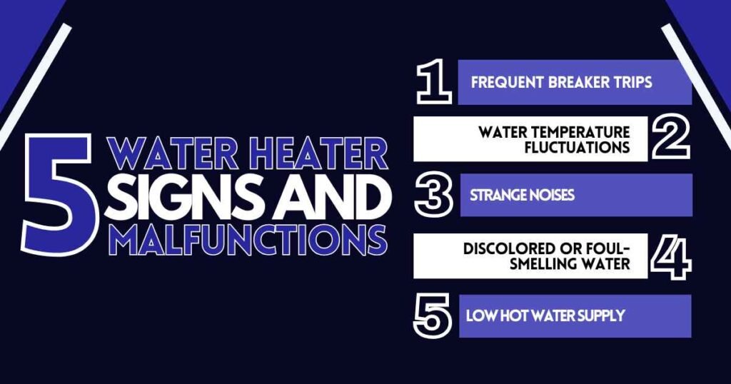 5 Water Heater Signs and Malfunctions