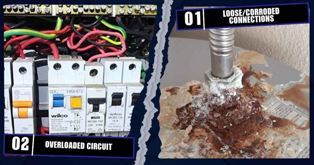 Loose_Corroded Connections and Overloaded Circuit