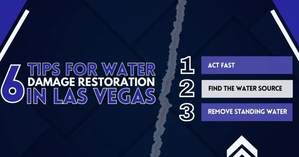 Act Fast, Find the Water Source and Remove Standing Water