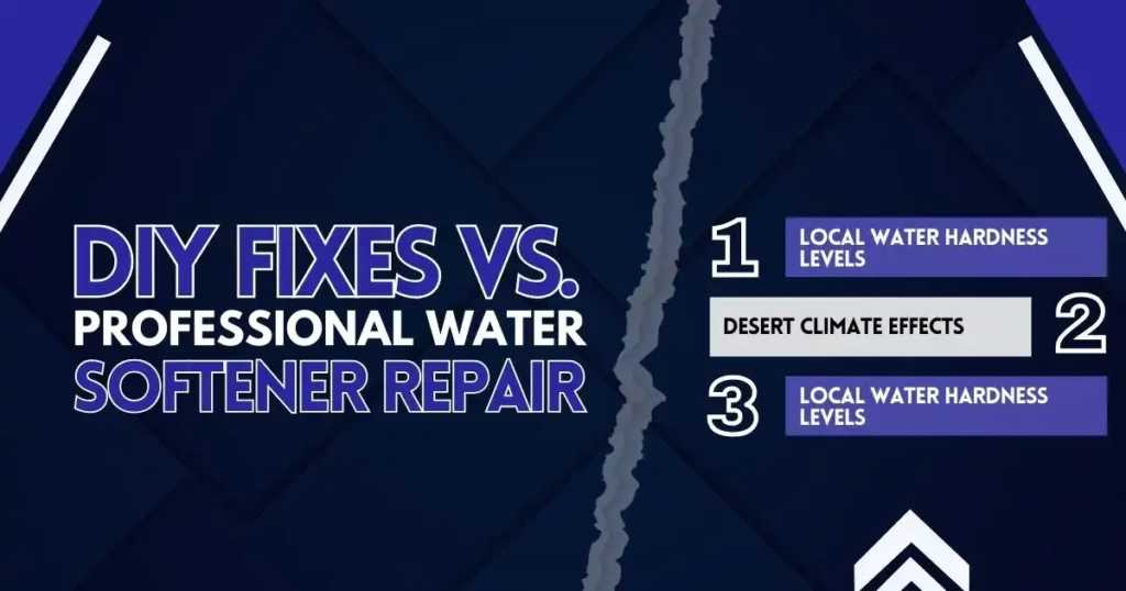 DIY Fixes Vs. Professional Water Softener Repair