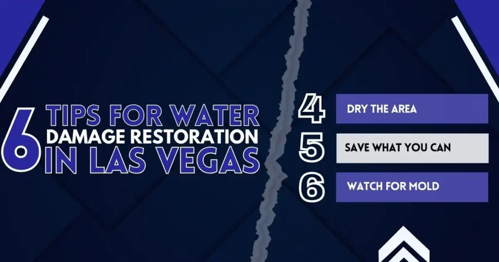 Dry the Area, Save What You Can and Watch for Mold