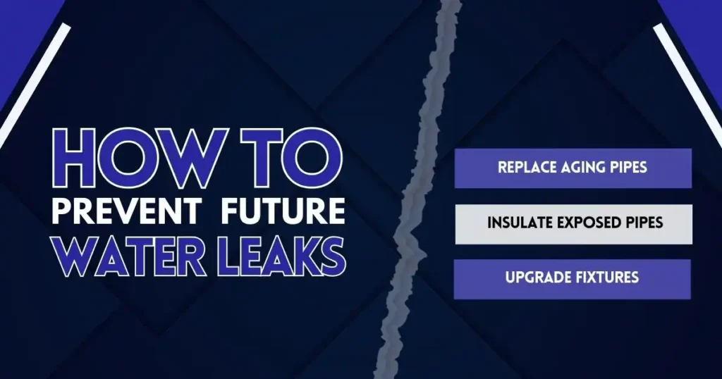 Replace Aging Pipes, Insulate Exposed Pipes and etc