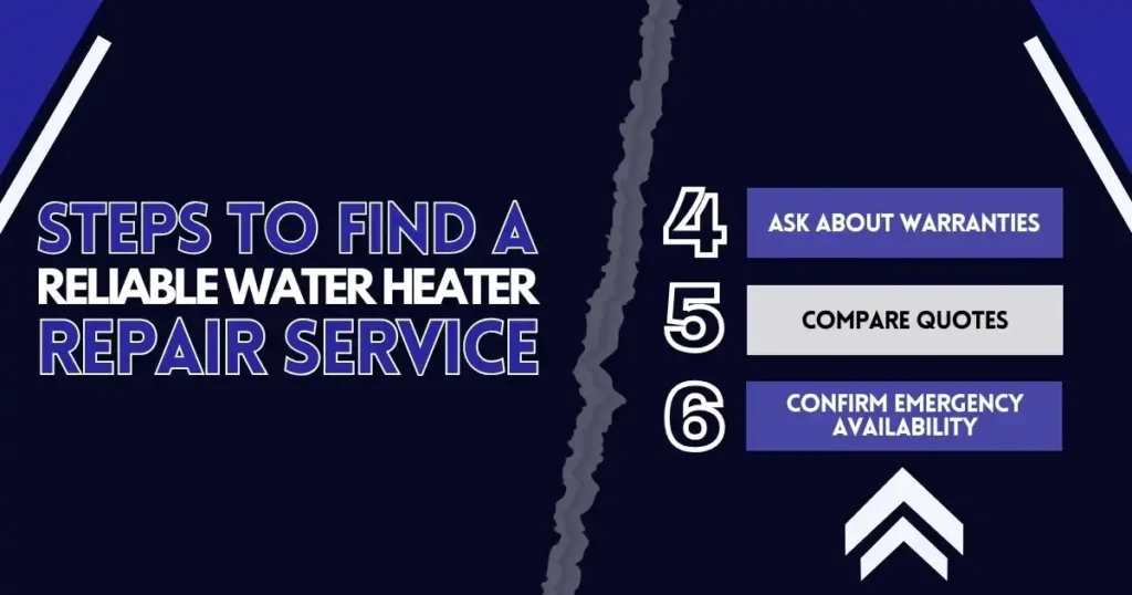 Ask About Warranties, Compare Quotes and Confirm Emergency Availability