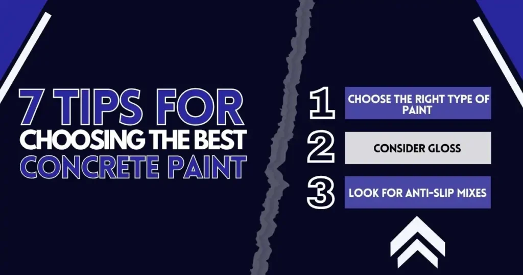 Choose the Right Type of Paint, Consider Gloss and Look for Anti-Slip Mixes