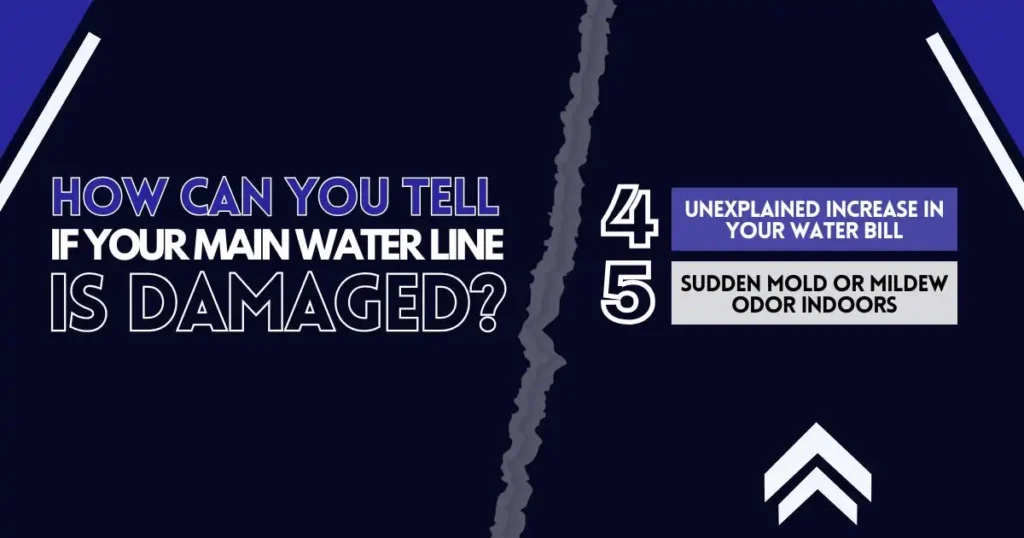 Unexplained Increase in Your Water Bill and Sudden Mold or Mildew Odor Indoors
