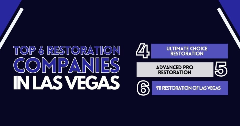 Ultimate Choice Restoration, Advanced Pro Restoration and 911 Restoration of Las Vegas
