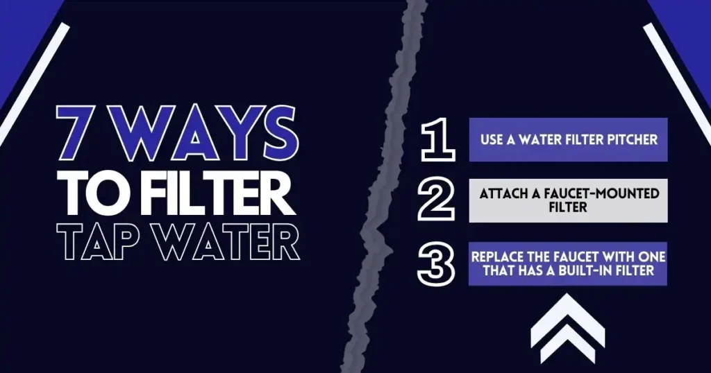 Use a Water Filter Pitcher, Attach a Faucet-Mounted Filter and etc