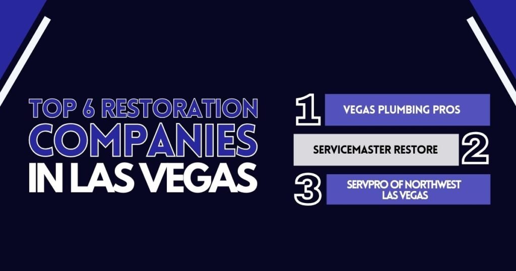 Vegas Plumbing Pros, ServiceMaster Restore and SERVPRO of Northwest Las Vegas